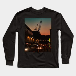 Glasgow at Sunset | Unique Beautiful Travelling Home Decor | Phone Cases Stickers Wall Prints | Scottish Travel Photographer  | ZOE DARGUE PHOTOGRAPHY | Glasgow Travel Photographer Long Sleeve T-Shirt